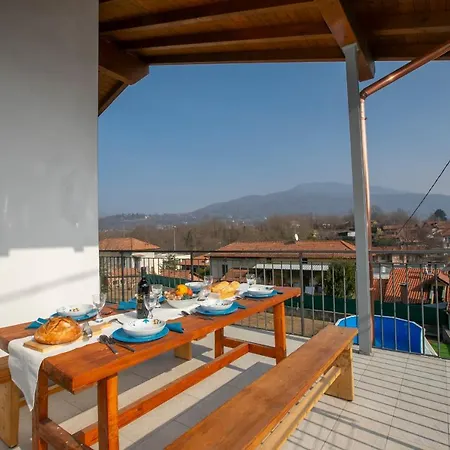 Villa Sleeps 8 Pool Besozzo